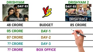 Drishyam vs Drishyam 2 Movie box office collection, Day 2 WorldWide Collection, IMDB Rating,Hit/Flop