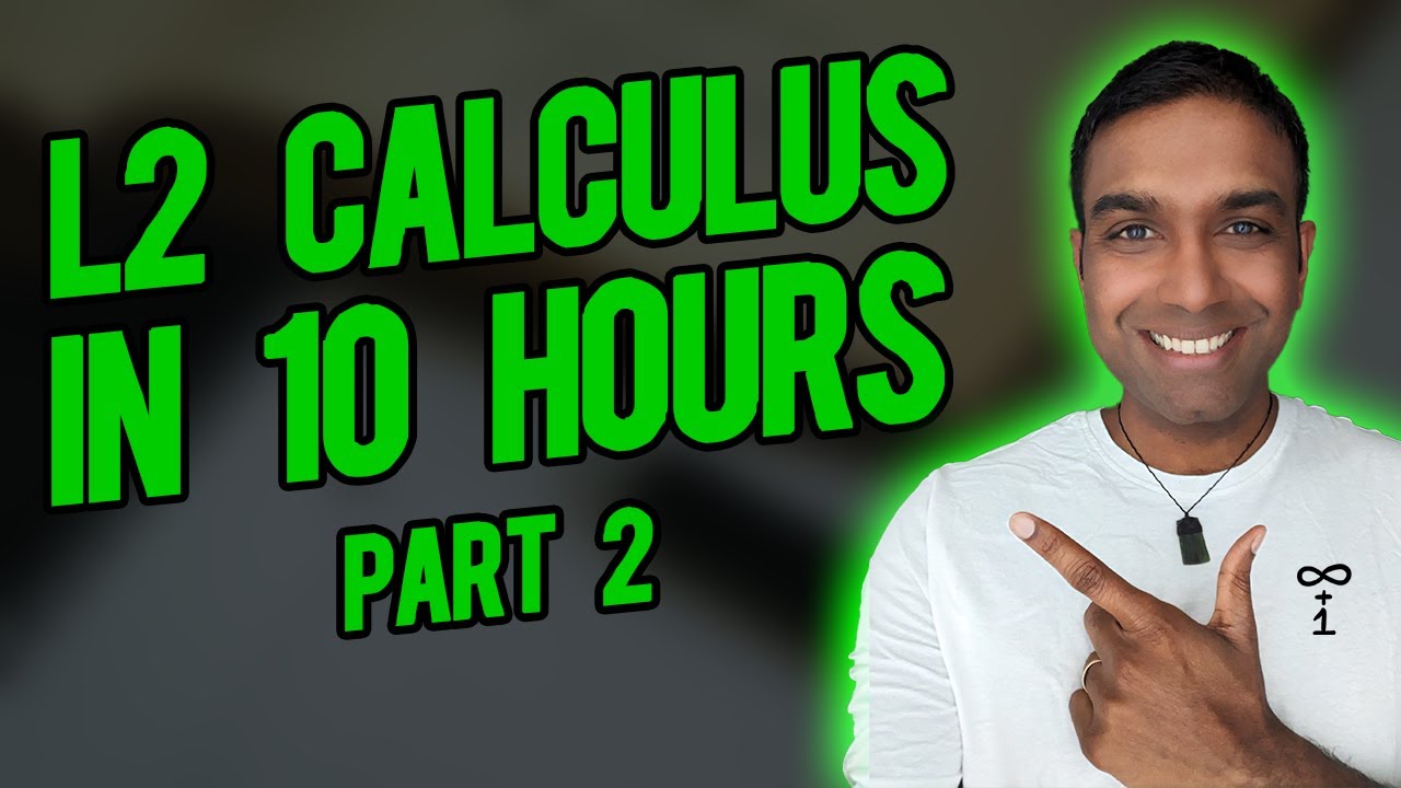 Calculus NCEA Level 2 in 15 hours | Part 2