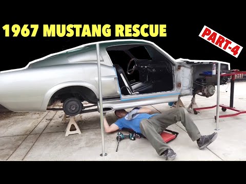 (Part-4) 1967 Shelby GT500 Project BETSY Fastback mustang - Fixing SHADY SHOP work - Replica Build