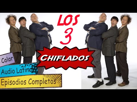 Los 3 Chiflados. Capítulos completos a Color. Español Latino