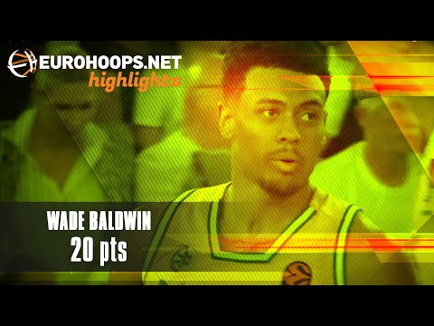 Wade Baldwin Iv (20 points) Highlights vs. AS Monaco