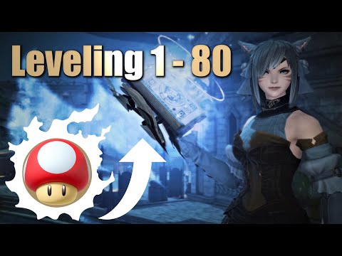 FFXIV: 1 - 80 Leveling Guide in 5 minutes (For Alts and Main Jobs/Classes)