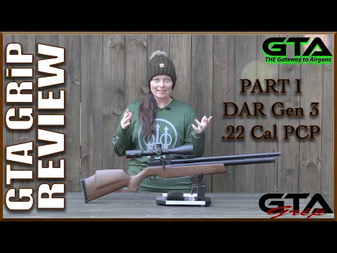 GTA GRiP REVIEW – The DAR Gen 3 .22 Cal PCP - Gateway to Airguns Airgun Review