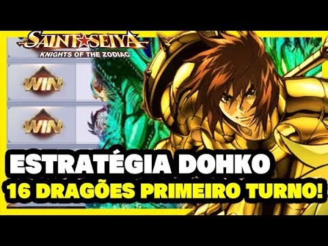 ESTRATÉGIA DOHKO USANDO REPARO 1º TURNO! | SAINT SEIYA AWAKENING