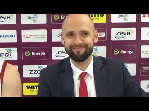 Konferencja po meczu Spójnia Stargard - Arka Gdynia