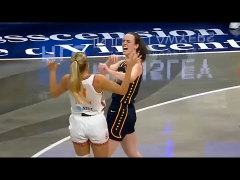 Dirtiest Plays On Caitlin Clark! WNBA Moments!