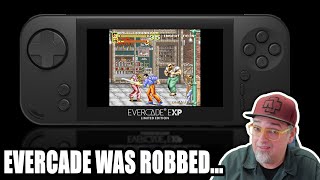 Evercade EXP Limited Edition Handhelds Stolen In Robbery....