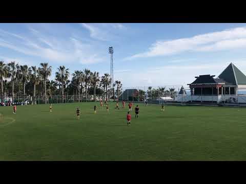 Zostrih zápasu Antalayaspor U12 - FK Inter Bratislava U12 2:10 - sústredenie Turecko 2019