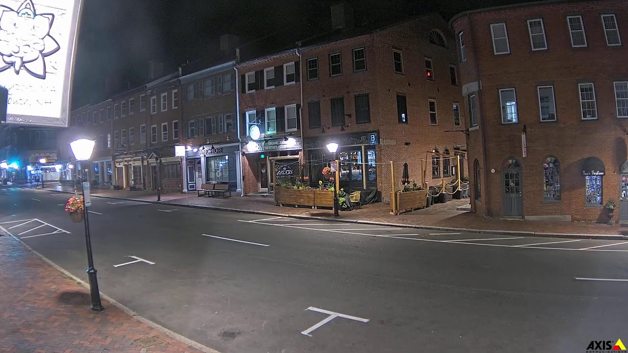 Live webcam view of State Street South, Downtown Newburyport
