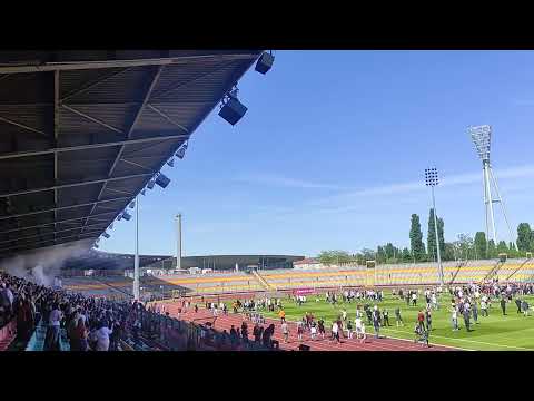 BFC Dynamo Meister Regionalliga Nordost 2022 // Platzsturm