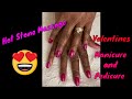 Valentine S Day Hot Stone Massage Pedicure And Manicure Vlog