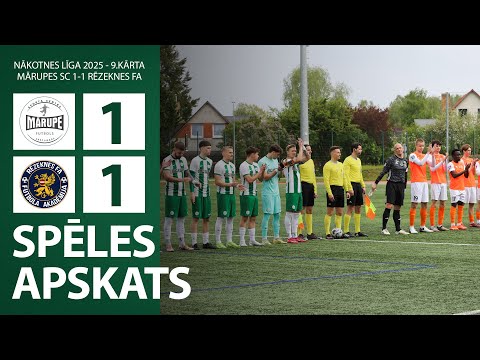 Mārupes SC 1-1 Rēzeknes FA | Nākotnes Līga 2025