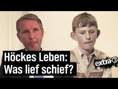 , title : 'Was lief schief im Leben von Björn Höcke? | extra 3 | NDR'