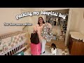 PACKING MY HOSPITAL BAG First Time Mom Edition