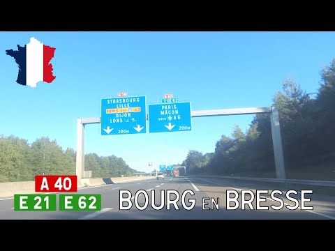 France (F): A40 Bourg-en-Bresse w/ @enr.autosel
