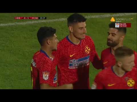 Hermannstadt - FCSB: gol Florinel Coman (38), Liga1, etapa 14, sezon 2019-2020