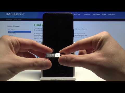 How to insert a SIM card and SD card into the Vivo Y20s? - Insert SIM and SD card