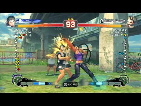 Juso (Sakura) vs RYO ren0624 (Ibuki) - SSF4 Arcade Edition Xbox Live Ranked Match