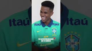 Estêvão sobre a pressão: “Sei do tamanho da minha responsabilidade”