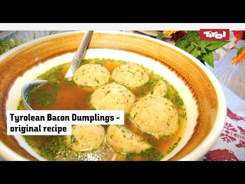 Austrian Bacon Dumplings: original recipe