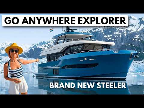Thumbnail for STEEL LUXURY 🤯 2026 Steeler Ocean Explorer 67 Steel Explorer Long Range Yacht Tour by passa, Car