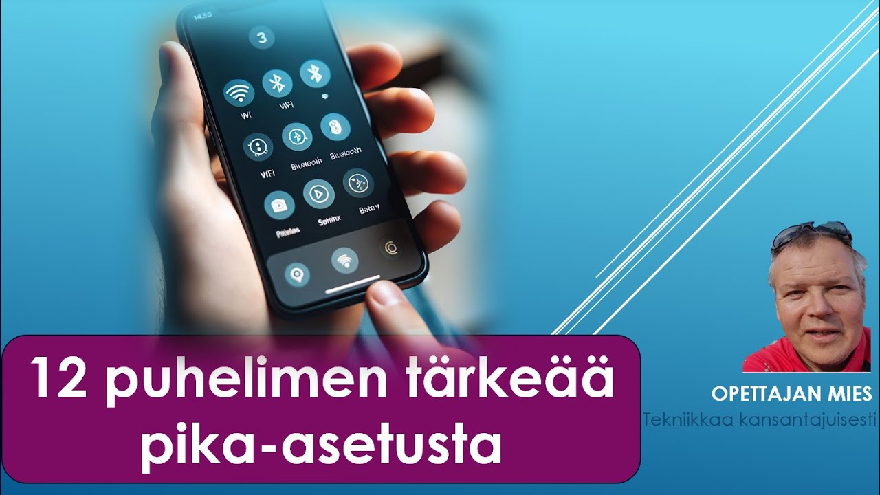 12 tärkeää puhelimen pika-asetusta, jotka helpottavat puhelimen jokapäiväistä käyttöä