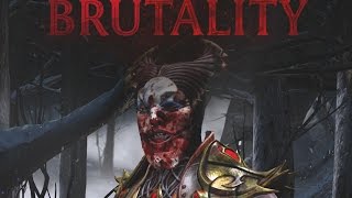 Mortal Kombat XL - Shinnok "Face Off" Brutality on All of Kombat Pack 2 (1080p 60FPS)