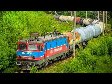 Tren de marfa GFR cu cuplul 2 de cazane merge spre Argestru - 14.05.2020