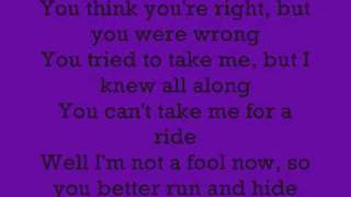 Trouble- pink with lyrics