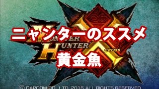 【MHX】ニャンターのススメ【黄金魚】