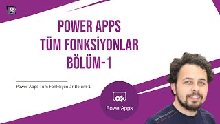 Power Apps Tüm Fonksiyonlar Bölüm -1 #PowerApps