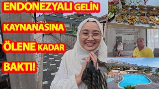 ANTALYA`DA ENDONEZYALI GELİN KAYNANASINA ÖLENE KADAR BAKTI!-KESKE DAHA