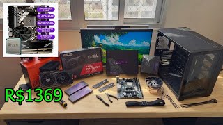 Montando um PC GAMER com o Kit Upgrade de R$1369 da Shopee - Roda tudo