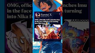 Luffy punches Imu without even turning into Nika form🥶 Chapter 1186 #luffy #nika #manga #onepiece