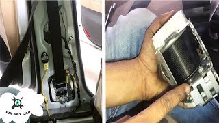How to Unlock Locked Seat Belts after Accident Repair Easy Fix