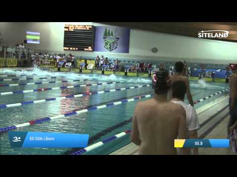 Serie 20 dei 50 Stile Libero  Assoluti Maschi Master - Campionati Regionali Master 2015 VENETO e FR