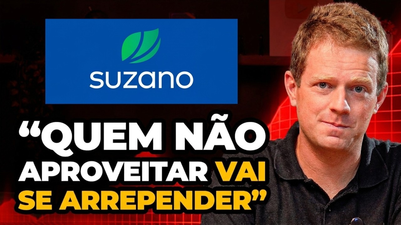 Suzano (SUZB3): o RELATÓRIO que fez a AÇÃO CAIR 6% em 1 DIA