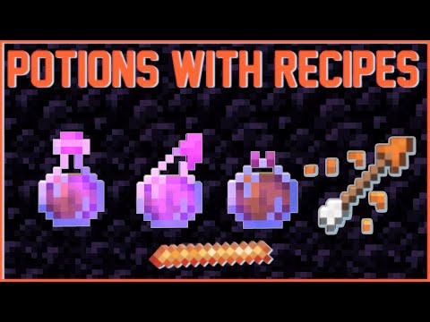 Custom Potions with Recipes (Mcreator 2021.2)