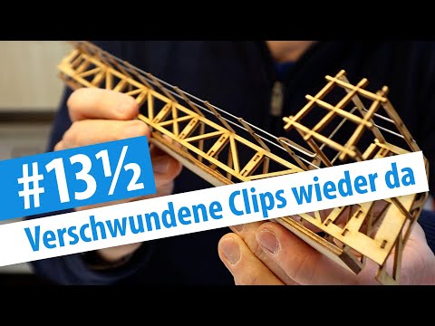 Kleine Spur 0 Anlage - Teil 13½: Verschwundene Clips vom Drehscheibenbau wieder aufgetaucht