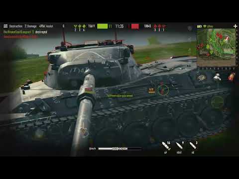 Tank Company T58 8600 damage game Ultra graphics