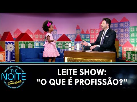 Leite Show: O que você vai ser, quando crescer? | The Noite (09/05/24)