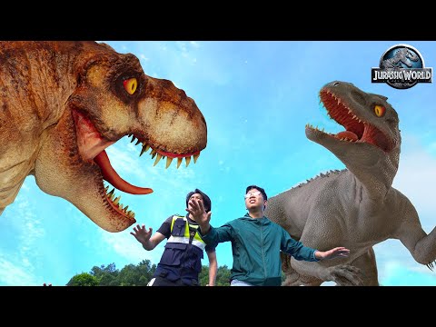 New Hollywood  Dinosaur Movie (2023) | Rescue Rexy | T-rex chase  | dinosaur  Hindi  | Rexy films