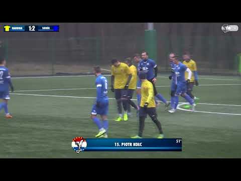 Bramki z meczu Radunia Stężyca - Sokół Ostróda 25.01.2020