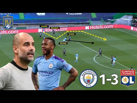 Why Guardiola's 3-4-3 Failed Against Lyon | Manchester City vs Lyon 1-3 | Tactical Analysis