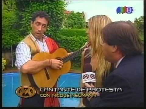Cantante de Protesta con Nicole Neumann (Videomatch)