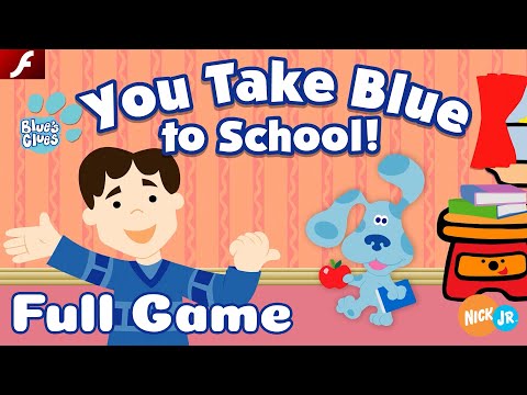 Blue's Clues™: You Take Blue to School! (Flash) - Nick Jr. Games