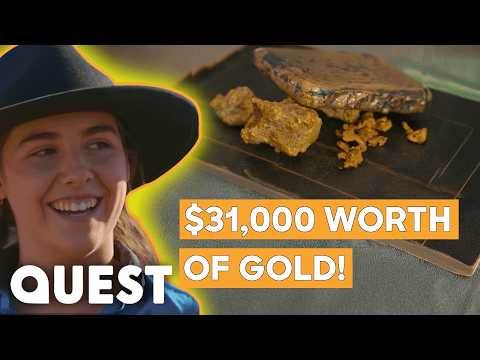 The Mackie Family Find $31,000 Of Gold In ONE WEEK  | Aussie Gold Hunters