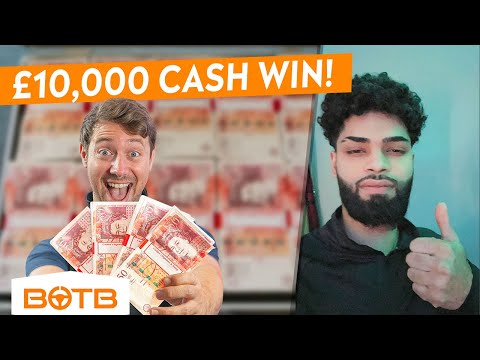 HE WAS WATCHING THE LIVE & WON £10,000! BOTB Cash Winner!