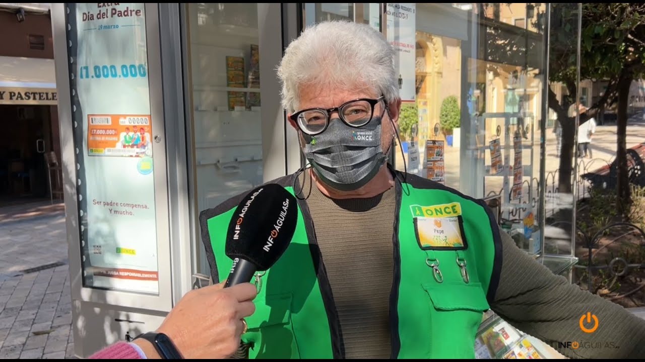 La ONCE reparte 350.000 euros en Águilas