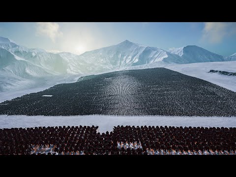 100.000 UNDEADS vs 1.000 BALROGS | Epic Fantasy Battle Simulator